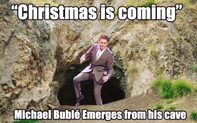 Time to shake the Buble out of hibernation