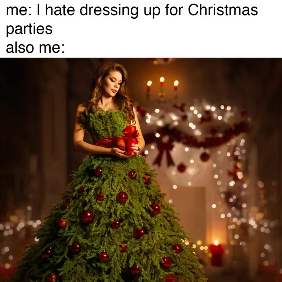 Over the Top Christmas Dress